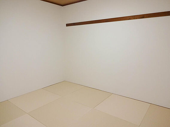 和室は、半畳縁...