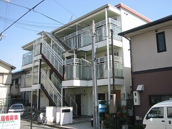 兵庫県尼崎市食満７丁目(賃貸マンション2DK・3階・35.00㎡)の写真 その1