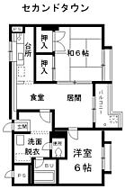 セカンドタウン 4C ｜ 愛知県名古屋市東区泉２丁目（賃貸マンション2LDK・4階・55.70㎡） その2