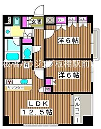 レリーザ・ガーデン板橋 4階