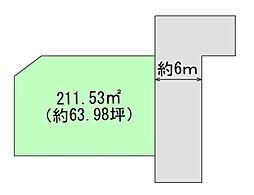 海南市大野中　土地