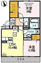 プレミアム十番館 103 ｜ 大分県中津市大字上宮永（賃貸アパート2LDK・1階・52.27㎡） その2