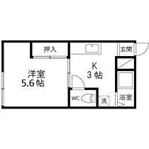 サンハイツ 205 ｜ 宮城県仙台市青葉区川平4丁目（賃貸アパート1K・2階・20.96㎡） その2