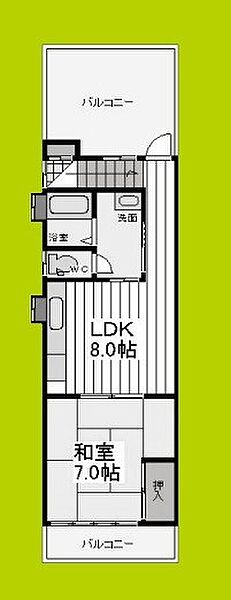 天下茶屋東1丁目テラス ｜大阪府大阪市西成区天下茶屋東１丁目(賃貸一戸建1LDK・--・32.25㎡)の写真 その2