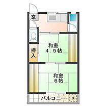 渋見ハイツＡ 202 ｜ 三重県津市渋見町（賃貸アパート2K・2階・33.12㎡） その2