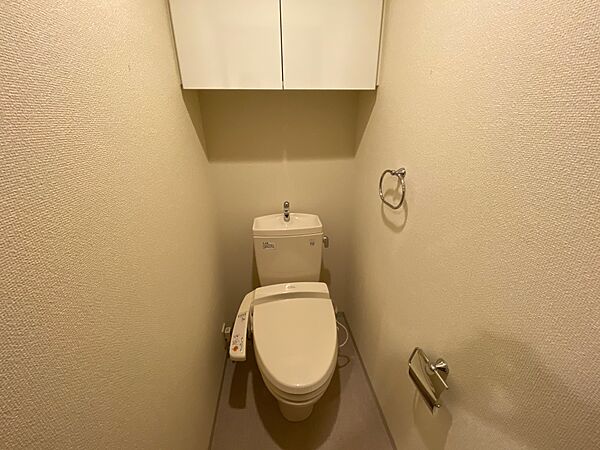 東京都港区海岸 賃貸マンション 15階 トイレ
