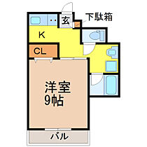 愛知県名古屋市昭和区川名町２丁目（賃貸マンション1K・1階・31.78㎡） その2