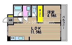 岡山県岡山市南区豊成3丁目（賃貸マンション1LDK・6階・41.30㎡） その2