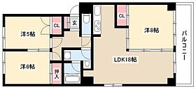 ラ・パンプルムース  ｜ 愛知県名古屋市名東区高柳町103（賃貸マンション3LDK・4階・76.18㎡） その2