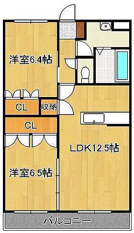 ホームズ でお部屋探し プライムステージ 2階 2ldk 賃料5 9万円 57 85 賃貸アパート住宅情報 物件番号 取扱い不動産会社 株式会社不動産のデパートひろた 折尾店