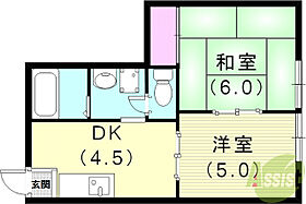 ルシエール平野C棟  ｜ 兵庫県神戸市兵庫区上三条町4-9（賃貸アパート2K・2階・34.47㎡） その2