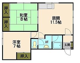 ウェルハイツ新富 301 ｜ 北海道小樽市新富町6-10（賃貸アパート2LDK・3階・53.28㎡） その2