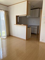 神西新町借家 3号棟 1階2DKの室内