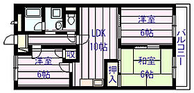 パールハイツ 21  ｜ 大阪府柏原市平野１丁目2-27（賃貸マンション3LDK・3階・60.15㎡） その2