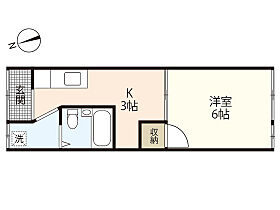 岡野アパート  ｜ 広島県広島市中区舟入本町（賃貸アパート1K・1階・22.20㎡） その2