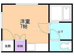 間取図画像 ワンルーム