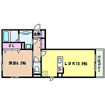 兵庫県神戸市灘区永手町１丁目（賃貸アパート1LDK・1階・41.46㎡） その2