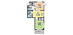 間取図画像 2DK