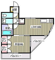 福岡県久留米市日ノ出町80（賃貸マンション1LDK・1階・41.87㎡） その2