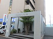 緑のあるエントランス