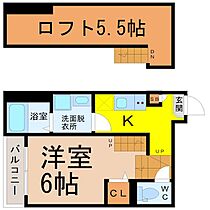 ハーモニーテラス畑江通 203 ｜ 愛知県名古屋市中村区畑江通４丁目16-3（賃貸アパート1K・2階・21.45㎡） その2