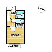 セレーネハイム第13 0103 ｜ 岡山県津山市福井（賃貸アパート1K・1階・16.82㎡） その2