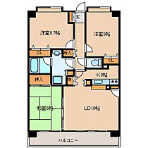 東京都江戸川区西葛西３丁目（賃貸マンション3LDK・3階・70.00㎡） その2