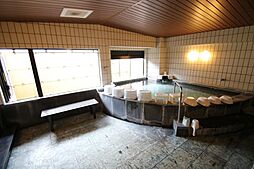 [その他] 【温泉大浴場】2階にある和風庭園を配した温泉大浴場になります。　