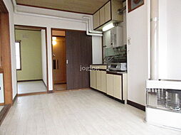 西富5号マンション 2-5 2階2DKのリビング/ダイニング