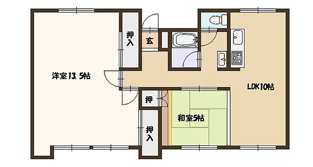 ホームズ でお部屋探し 和泉ショッピングセンター 4階 410 2ldk 賃料7 8万円 65 賃貸マンション住宅情報 物件番号 取扱い不動産会社 ユウハウジング株式会社 賃貸用