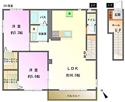 SILKY HEIM B棟 2階