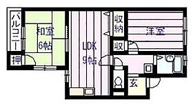 サンライズイナヤマＢ棟  ｜ 大阪府柏原市田辺１丁目8-24（賃貸マンション2LDK・3階・52.00㎡） その2