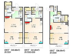 すまいる18番館(Cタイプ) 2F/201