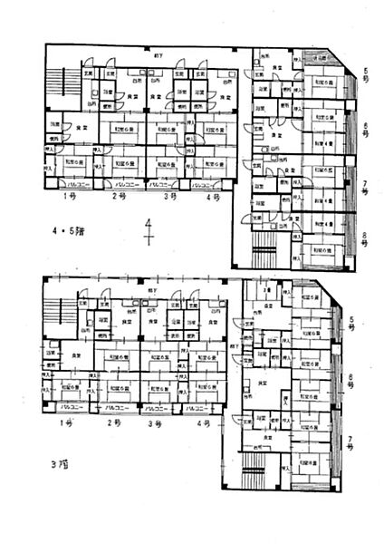 第一津広ビル ｜広島県広島市中区十日市町2丁目(賃貸マンション2K・4階・34.47㎡)の写真 その2