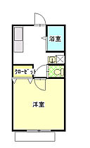 メールハイツA 105 ｜ 茨城県日立市諏訪町３丁目6-7（賃貸アパート1K・1階・27.08㎡） その2