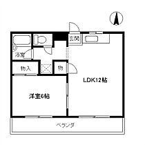 サンライフ21若宮上B 203 ｜ 栃木県佐野市若宮上町（賃貸アパート1LDK・2階・40.00㎡） その2