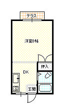 岡山県岡山市北区東古松２丁目（賃貸アパート1K・地下2階・23.18㎡） その2