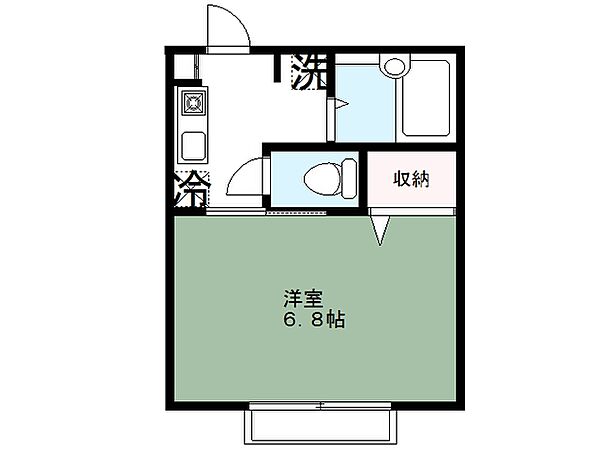 ウィン 103｜埼玉県熊谷市見晴町(賃貸アパート1K・1階・22.00㎡)の写真 その2