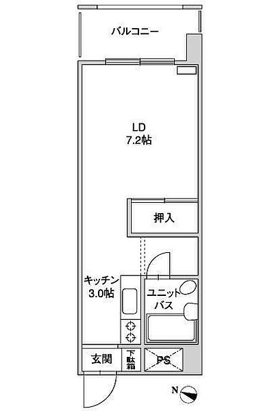 クレインマンション 403｜北海道釧路市若竹町(賃貸マンション1DK・4階・26.42㎡)の写真 その2
