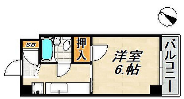 ドゥエルミユキ ｜兵庫県神戸市須磨区行幸町２丁目(賃貸マンション1K・2階・18.02㎡)の写真 その2