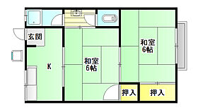 第三ゆうむら文化  ｜ 大阪府富田林市若松町４丁目（賃貸アパート2K・2階・33.33㎡） その2