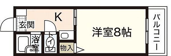 リード大町 ｜広島県広島市安佐南区大町東2丁目(賃貸マンション1K・2階・25.00㎡)の写真 その2