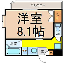 愛知県名古屋市名東区藤森２丁目（賃貸マンション1K・3階・24.09㎡） その2