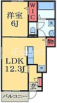 千葉県茂原市早野（賃貸アパート1LDK・1階・44.70㎡） その2