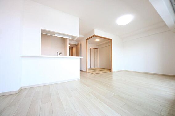 リビング全体に...