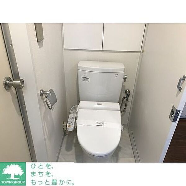 東京都渋谷区千駄ヶ谷 賃貸マンション 4階 トイレ