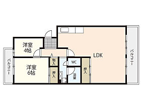 鈴が峰第5団地　5号棟  ｜ 広島県広島市西区鈴が峰町（賃貸マンション2LDK・4階・68.15㎡） その2