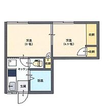 鹿児島県霧島市国分広瀬3丁目（賃貸アパート2K・2階・29.81㎡） その2