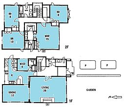橋本ハウス 5LDKの間取り