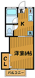 JR中央線 国分寺駅 徒歩12分 2階/-